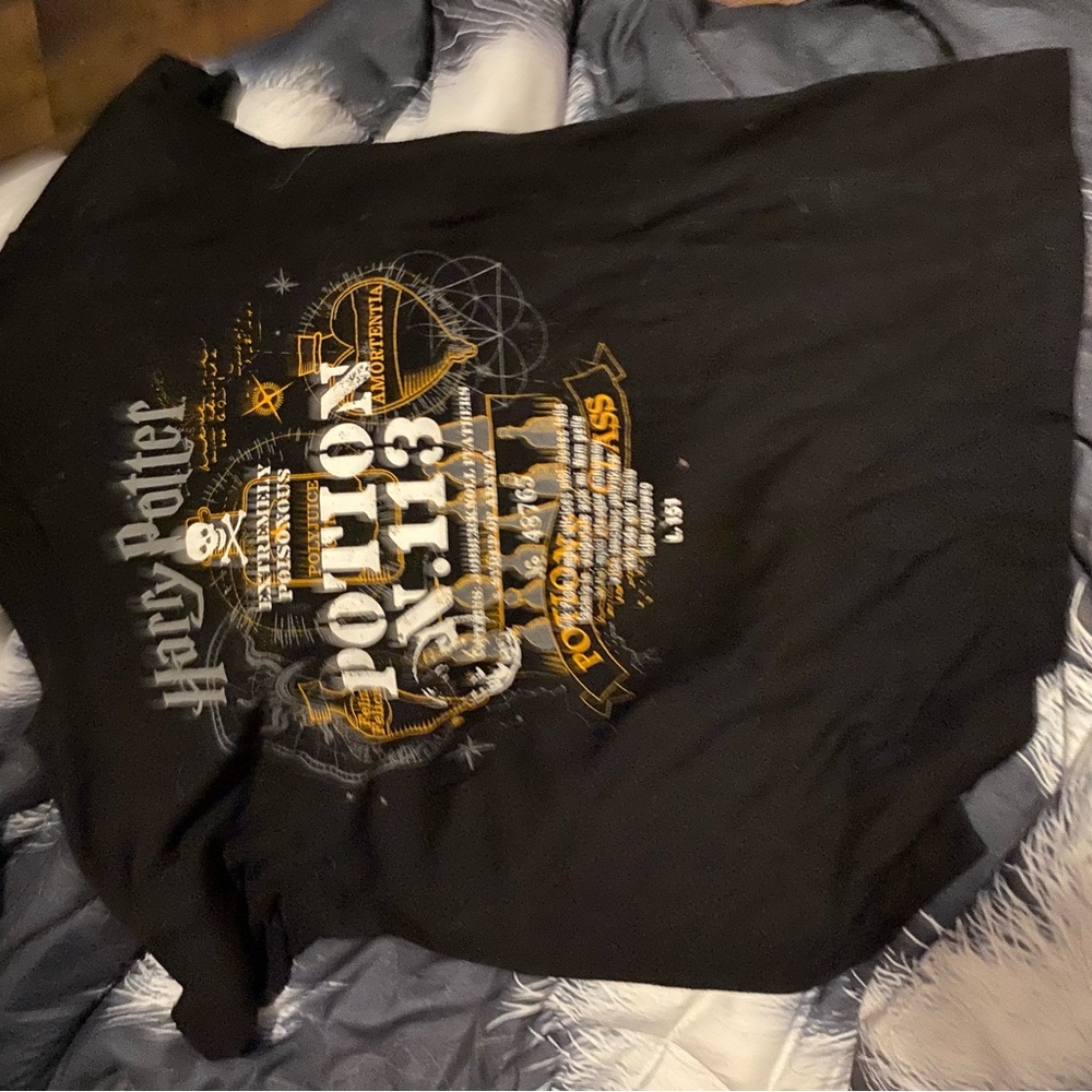 Harry Potter Black Graphic T-Shirt